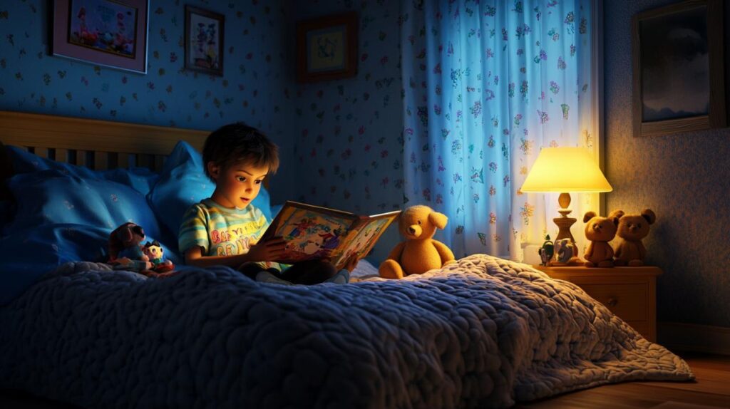 Comment raconter une histoire pour dormir améliore le rituel du coucher des enfants